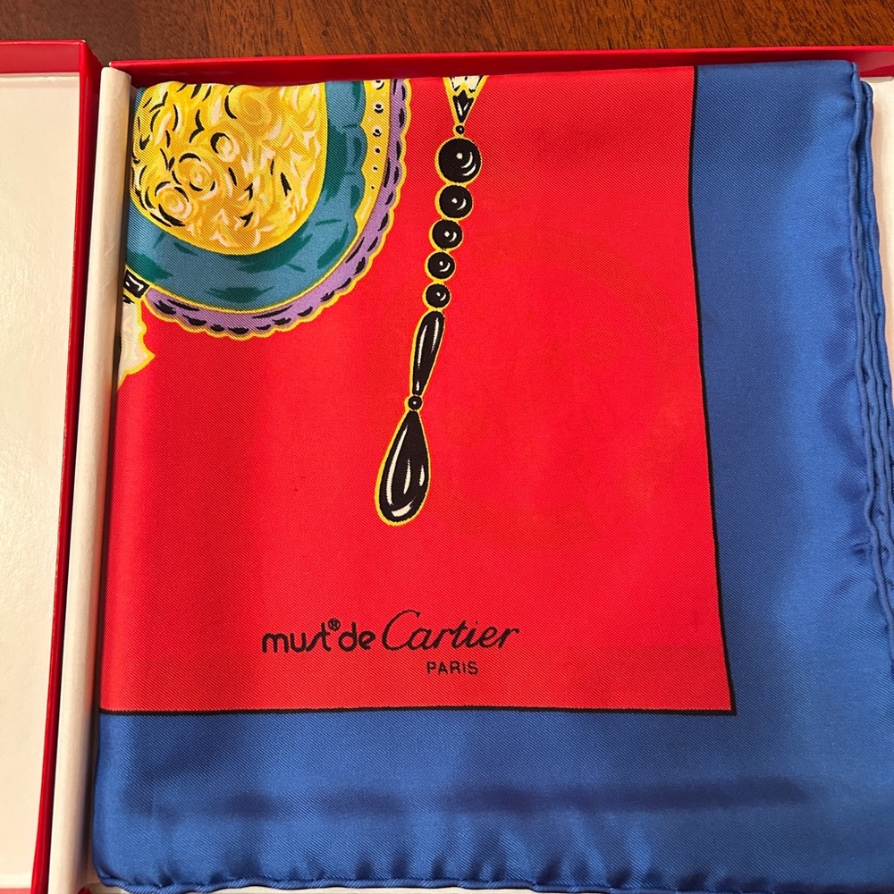 Cartier Silk Scarf